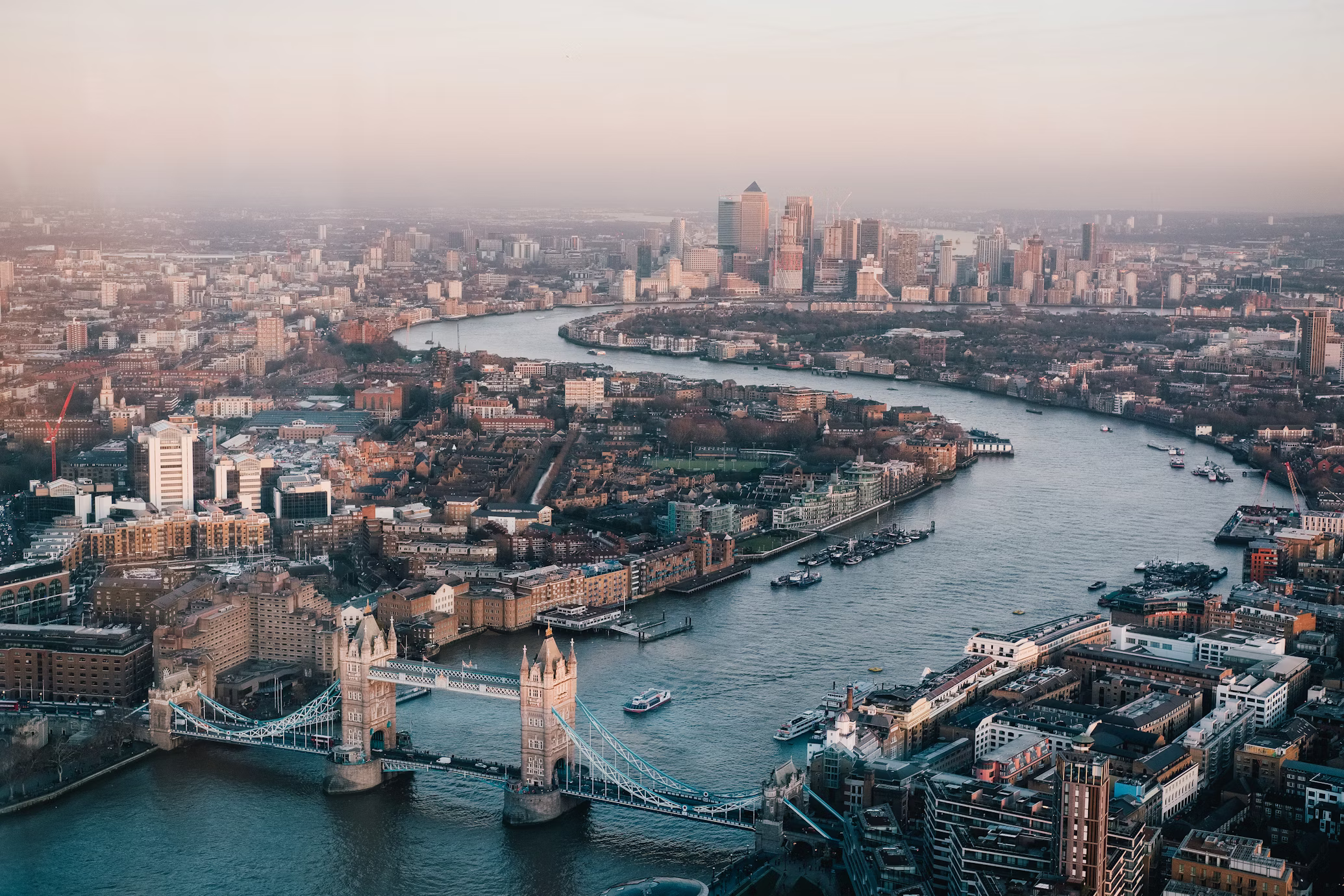 London Skyline featuring St. Paul's Cathedral